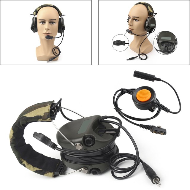 H60 Sound Pickup Noise Reduction CS Headset For Hytera PD780/700/580/788/782/785