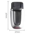 thumbnail image 4 of Car Start Key Switch One-Click Ignition Trim for Porsche Boxster Cayman 911 Cayenne Macan 2013-2023, 4 of 5