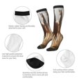 thumbnail image 3 of Yiaed Horses running Print Great elasticity Adult Stockings Sports socks for Men and Women, 3 of 6