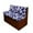 Blue Cow Print, variant on XYZCANDO Pink Leopard RV Dinette Cushions Comfortable RV Accessories Stretchable Couch Cover 2 Cushion Sofa Stylish Loveseat Sofa Chair Cover Furniture Protector