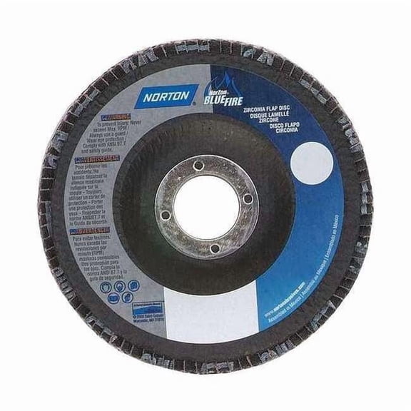 Norton Abrasives Fiber Disc,4 1/2 in Dia,7/8in Arbor 66254461163