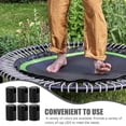 thumbnail image 3 of SHISUYAN Black Plastic Trampoline Rod Caps for Home Use Durable Wear Resistant Cover Fits Various Models 6pcs, 3 of 8