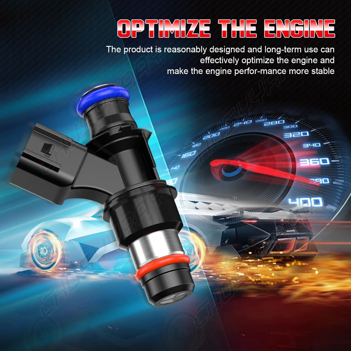 x8 New Fuel Injectors for 2007-2010 Chevrolet Silverado 2500 3500 HD 6.0L