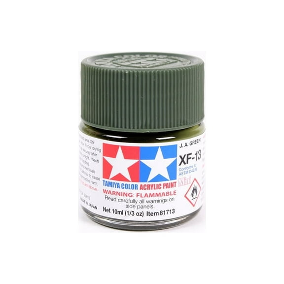 Tamiya 81713 Mini Acrylic XF-13 J.A. Green - 10ml