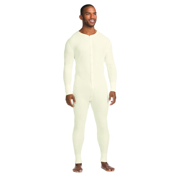Hanes Big Men's XTemp Thermal Waffle Unionsuit with FreshIQ