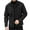 Black, variant on Men's Fall Jacket Collar Solid Long Sleeve Button Front Wool Blend Jacket Regular Casual Blazer for Work Office Wear Black