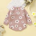 thumbnail image 4 of KyCheLot Baby Girls Long Sleeve Bodysuit Knit Cotton Button Comfort Clothes Fall Winter 0-18 Months, 4 of 4
