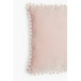 thumbnail image 2 of Pom Pom-Trim Throw Pillow, 2 of 2