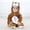 Brown1216, variant on MEZZALL Toddler Jumpsuit Cute Cartoon Animal Sleep Sack Kids Cozy Long Sleeve Winter Baby Sleep Transfer And Travel Classic O-Neck Spring Child One-Pieces