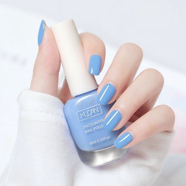 Esmalte de uñas a base de agua, de secado rápido, sin hornear, resistente a las lágrimas, de larga duración, sin olor, para estudiantes de salón de uñas