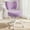 Purple, variant on Romorgniz Vanity Chair with Wheels & Adjustable Height Desk Chair with Cute Bow Backrest Comfy Makeup Chair for Home Office, White