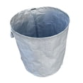 thumbnail image 2 of Bolsa reutilizable para hojas de jardín con asas, bolsa para piscina y jardín para recoger hojas de césped. gris plata 500L, 2 of 9