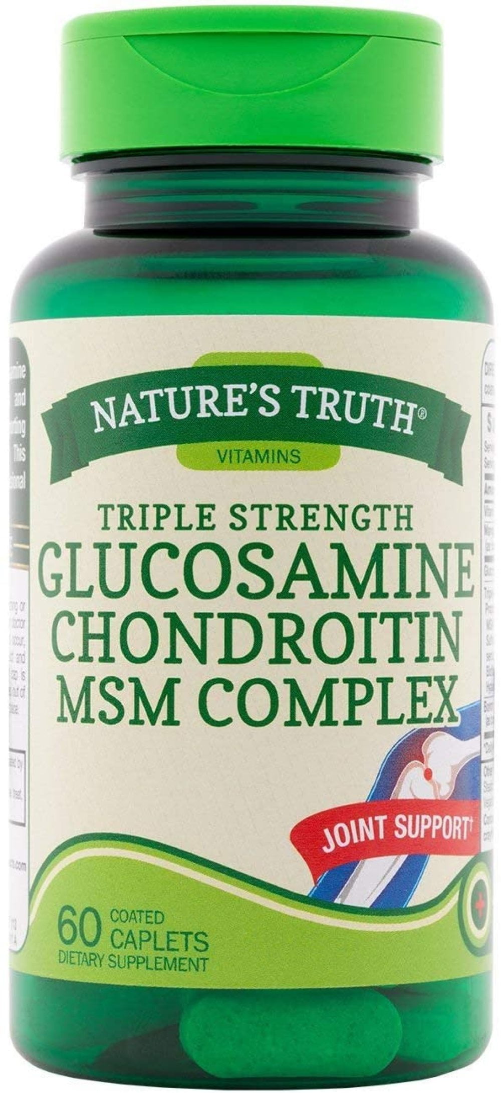 "Natures Truth Triple Strength Glucosamine Chondroitin MSM Complex