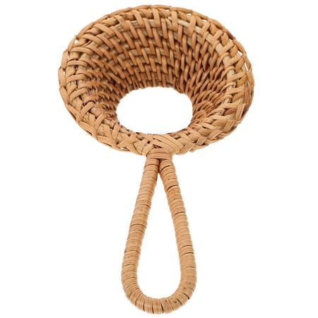 

Weijiyouyu Pastoral Style Tea Filter Kung Fu Tea Strainer Household Tea Infuser with Handle Loose Tea Filter