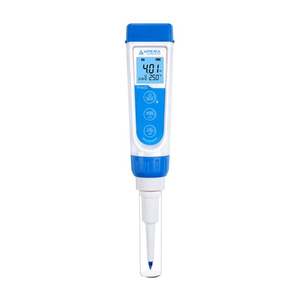 Kit de medidor de pH de bolsillo para alimentos Apera Instruments Premium PH60S