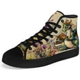 thumbnail image 5 of Aidianart Dragon High Top Shoes Mens High Top Canvas Sneakers Size 8, 5 of 5