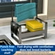 thumbnail image 5 of Estante para fregadero de cocina Cateissary organizador de aluminio Negro 17cm, 5 of 6