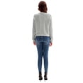 thumbnail image 5 of GK Open Front Loose Outwear Coats Cable Knit Cardigan Sweaters Long Sleeve Beige, 5 of 8