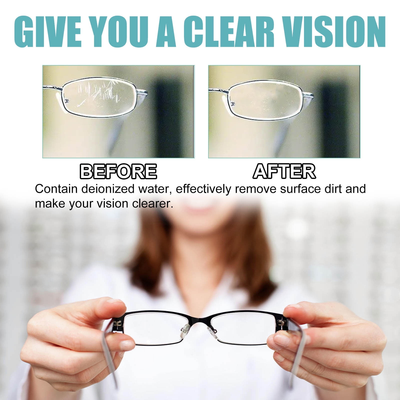  Siapodan 2023 Eyeglass Lens Scratch Removal Spray