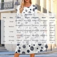 thumbnail image 3 of Edvintorg Womens Casual Dress Fashion Printed Crew Neck Long Sleeve Loose Midi Dresses Womens Clothing S-2XL Blue, 3 of 7