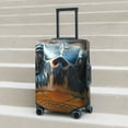 thumbnail image 2 of Lsque Realistic Cute Sea Turtle Printed Luggage Cover, Travel Luggage Protector,Scratch and Dirt Resistant, Fits 18-32 Inch Luggage - Medium, 2 of 9
