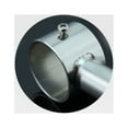 thumbnail image 3 of Stainless Steel Pipe Rod Closet Hanging Rod Round Pipe Seat High Foot, 3 of 5