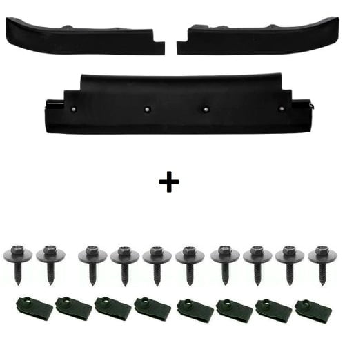 C5 Corvette Front Lower Spoiler Air Dam Complete Kit with Upgraded Mounting Hardware Fits All