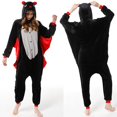thumbnail image 1 of Pijamas Unisex de felpa para adultos, una pieza, Cosplay, Halloween, Navidad, ropa de casa de animales, mono, disfraz para mujeres y hombres, 1 of 4