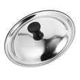 thumbnail image 5 of CoudarTitie Stainless Steel Lid for Pans, Pots and Pans, Easy to Clean, Portable, Universal, 26cm, 5 of 9