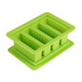 thumbnail image 1 of Butter Mold Silicone Kitchen Butter Maker Tray Non-stick Chocolate Cream Mould with Lid  Green, 1 of 10