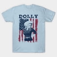 thumbnail image 3 of Dolly American Flag T-Shirt Sizes S-5Xl GooGate, 3 of 7