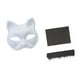 thumbnail image 3 of Kit de máscara de gato para manualidades, ideal para fiestas y carnaval. Máscara de gato en blanco para disfraces. Gris, 3 of 9