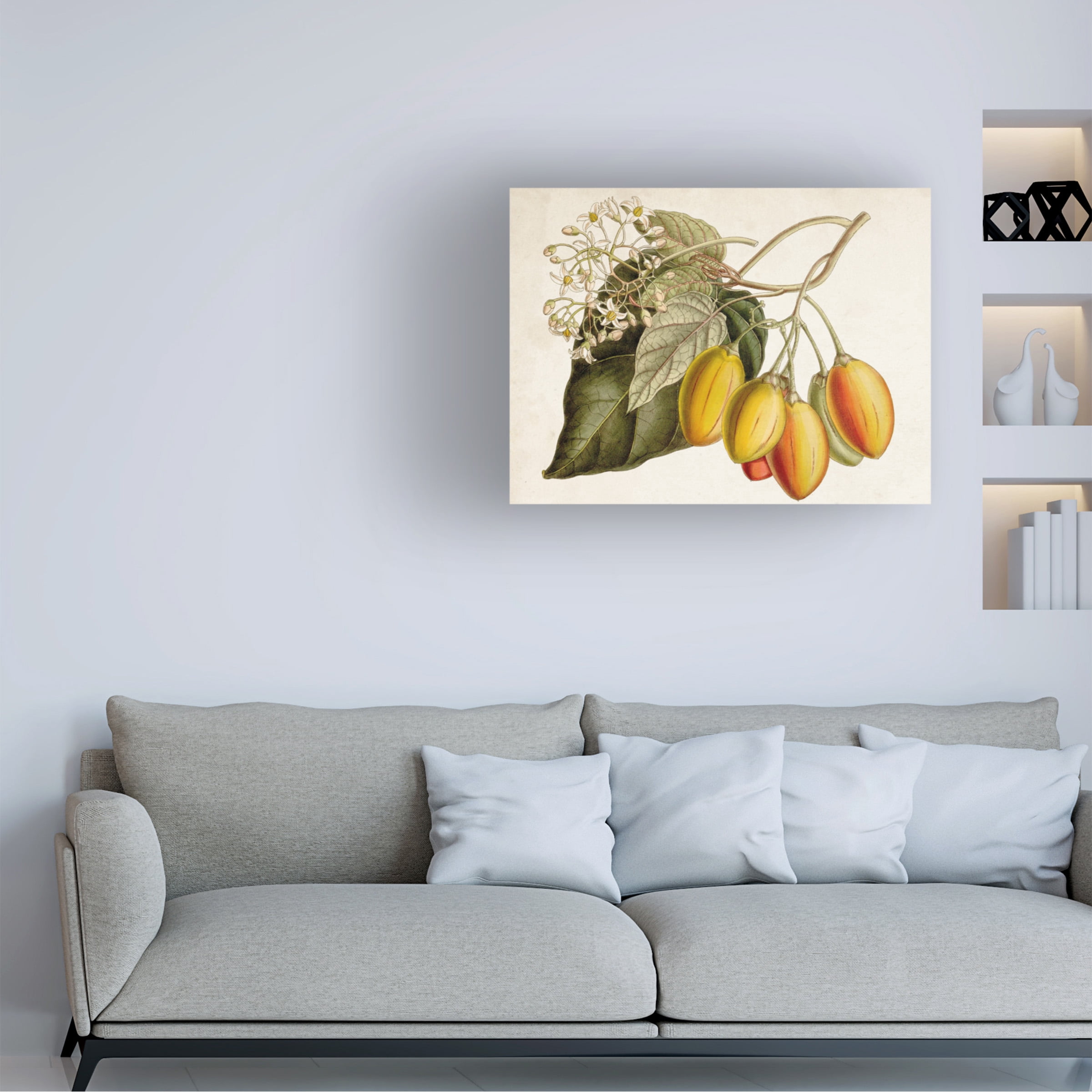 Curtis 'Tropical Foliage and Fruit IV' Canvas Art