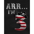 thumbnail image 2 of Tstars Boys Unisex 3rd Birthday Gift Shirt Birthday Gift for 3 Year Old Arr I'm 3 Pirate Birthday Shirts for Boy Birthday Gift Three Year Old B Day Birthday Party Toddler Infant Kids T Shirt, 2 of 8