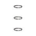 thumbnail image 1 of kurtrusly Large Application Exquise Bracelet Perles pour Polyvalent Cadeaux de Mode Bracelets Rayure 3Set, 1 of 6
