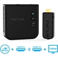 thumbnail image 2 of Nyrius ARIES Prime Wireless Video HDMI Transmitter & Receiver for Streaming HD 1080p 3D Video & Digital Audio from Laptop, PC, Cable, Netflix, YouTube, PS to HDTV/Projector with USB C to HDMI Adapter, 2 of 8