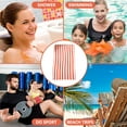thumbnail image 4 of SPOORYYO Striped Microfiber Beach Towel: Quick-drying, Highly Absorbent, and Soft for Bath, Pool, and Travel, 4 of 7