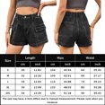 thumbnail image 3 of Pantalones Cargo Pantalones cargo para mujer Traje de calle de talle alto con múltiples bolsillos (Gris L) Cgtredaw Para estrenar, 3 of 6