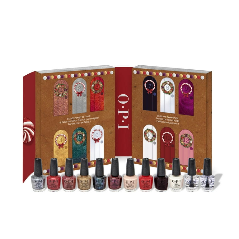 OPI Holiday 2025 Nail Lacquer 12PC Mini Nail Polish Set, 12 Pack