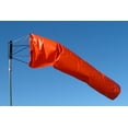 thumbnail image 2 of Airport Windsock Corporation 18" X 60" Orange Windsock with 18" Ball Bearing Frame USA Made, 2 of 7