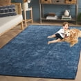 thumbnail image 3 of SAFAVIEH Glamour Damhan Geometric Area Rug, Navy, 3' x 5', 3 of 11