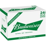 Budweiser Beer, 24 Pack 16 fl. oz. Aluminum Bottles, 5% ABV