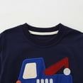 thumbnail image 5 of LIBRCLO Boys Long Sleeve Shirts, Cotton Crew Neck Graphic Sweatshirts Tops for Kids Clothes Size 6-7 Years, 5 of 8