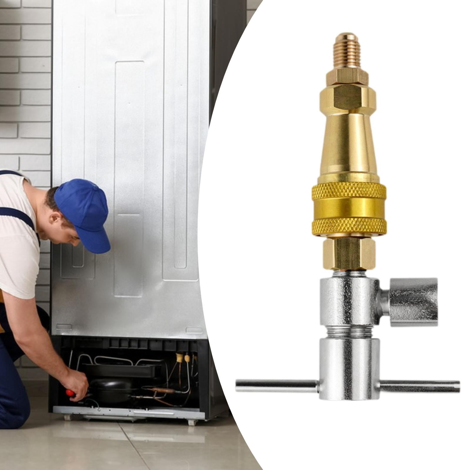 Solace 1/4 inch Fridge Quick Connector Accessories Sturdy Wear Resistance High Hardness 7.9x13.2cm