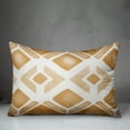 thumbnail image 3 of Creative Products Mustard Modern Watercolor Geo 14x20 Indoor / Outdoor Pillow, 3 of 3