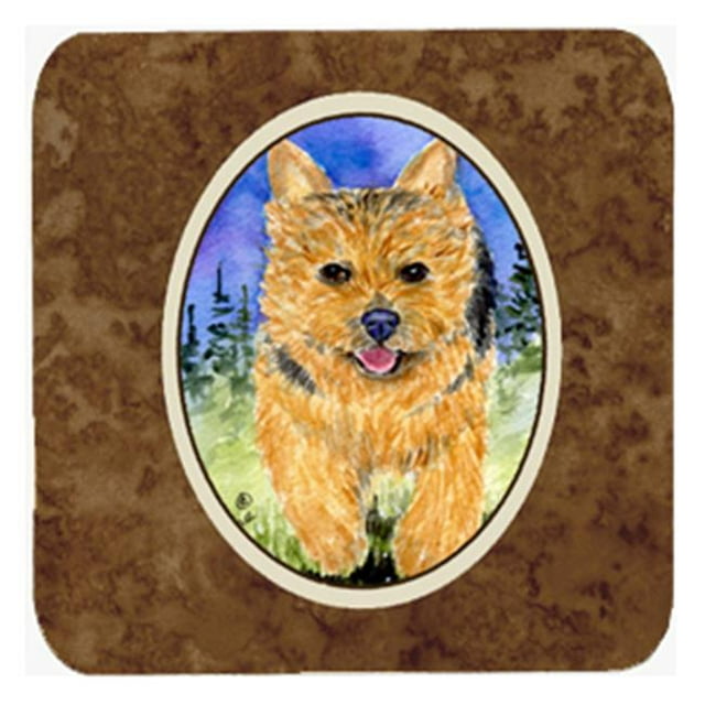 Carolines Treasures SS8993FC Norwich Terrier Foam Coasters- Set - 4