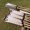 White, variant on limaity 12pcs Wooden Arrows 32" with 5" Natural Feather Traditional Bow Lognbow Practice