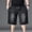 E Black, variant on Timoontee Men's Summer Jeans Shorts Loose Fit Wide Leg Shorts Daily Casual Shorts Elastic Waist Drawstring Denim Shorts for Loungewear & Streetwear Black XXL