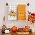 thumbnail image 3 of Fall Kitchen Towels 18 x 26 Inch, Fall Decorations for Home Happy Fall Decor Pumpkin Dish Towels Seasonal Thanksgiving Decorations for Home Kitchen Decor Hand Towels, 3 of 6