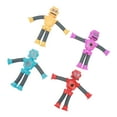 thumbnail image 4 of Juguetes de succión de tubo telescópico que cambian de forma, 4 piezas de ventosa telescópica, rompecabezas de dibujos animados, juguete de ventosa telescópica, ro, 4 of 14